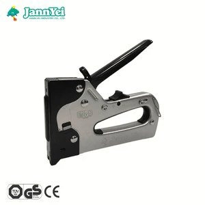 Wire Fastening Manual Cable Staple Gun JY819 Pneumatic & Manual Power Source Nail Guns Category 1 Year Warranty