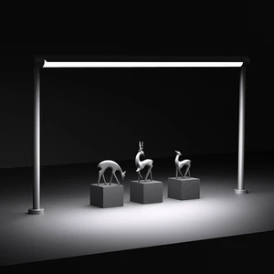 TRI-520-010 Anti-glare Lighting for museum Jewellery Led High Brightness DC 12V Lighting for Cabinet