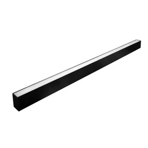 Cheap Indoor Office Aluminum Profile Black White Rectangle 15w 20w 30w 45w Suspension Led Linear Lamp