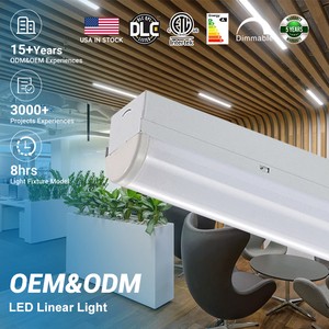 ETL Approved Commercial School Hospital Batten Lamp 13w 22w 30w 40w 45w 50w 60w Led Linear Light