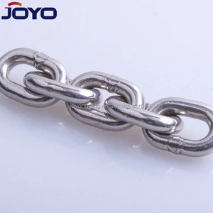 China Manufacturer Stainless Steel Lifting Chain Lashing ChainSS304 Or SS316 Material Welded Structure