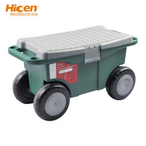 Plastic Tool Box with Wheels