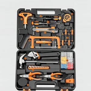Dedicated Multi-Function Rigid Heavy Duty Plastic Worksite Jobsite Tool Storage Box Hardware Tool Kit