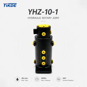 Compact High-Flow Rotary Joint for Excavators & Cranes 30L/min