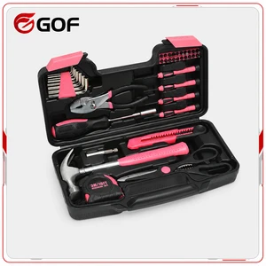 39-Piece Carbon Steel Manual Household Hardware Tool Box Set OEM Customizable Cross-Border Hard Case