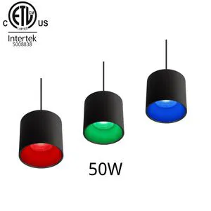 ETL UL Listed Pendant Color Changing 24V 12V 20W 30W 50W IP20 LED Downlight for Church