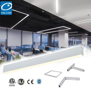 CE ETL Approved Wholesale Office Shop Garage Pendant Light 4ft 8ft 50w Suspending Led Linear Batten Light