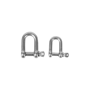 Wholesale Price Stainless Steel Rigging Hardware D Shackle Bow Shackles