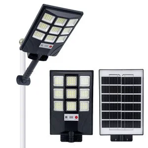 Solar LED Street Light for Road High Brightness 6500K 550lm/W Long Battery Life IP66 Rated