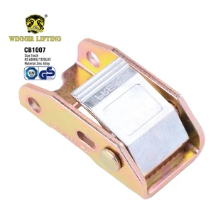 1'' Zinc Plated Cambuckle 1320LBS Cam Buckle for Tie Down Lashing Straps