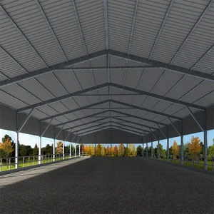 Professional Steel Horse Arena Shelter for Racing Training and Equestrian Clubs