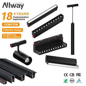 For Modern COB Track Magnetic Lamp Flicker-Free Aluminum Frame Ceiling Lighting 3 Years Warranty 48V LED Spotlight