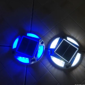 Waterproof Solar Dock Ground Deck Light Garden Pavement Warning Step Solar Light Stair Deck Light for Driveway Sidewalk