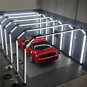 Super Bright High Lumen High CRI Aluminum Garage Lamp Auto LED Tunnel Car Detailing Garage Lighting Working Light