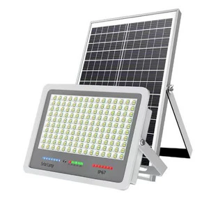 Super Bright High Power 300W LED Lighting Solar Garden Street Floodlight Premium Outdoor Illumination for Road IP67 Rated