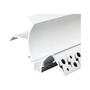 80*50mm LED Linear Light Embedded Casing Wall Cabinet Lamp Aluminum Alloy Groove Kit Light Strip 6000 Series