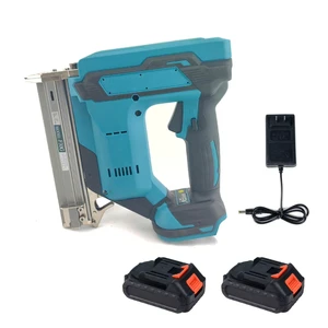 2Gear Brushless Cordless Electric Nail Gun YS-NG001 Industrial/DIY Grade 1 Set Nails 21V 3.0Ah Battery 2.5in Nail Length 100