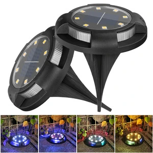 Solar Ground-mounted Lamps Outdoor Courtyard Lamps Waterproof Household Use Garden Lawn Lamps Ground-mounted Lamps