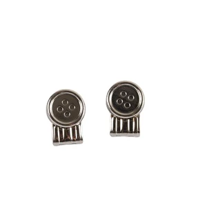 Karwo Garment Metal Snap Push Button Spring Clips on Buttons for Men Clothes
