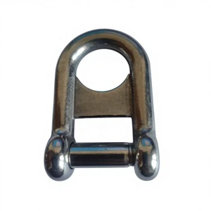 Hot Sale D-Shackle Anti-Finger Trapping Steel Piece Kayak Stainless Key Pin Style Shackles