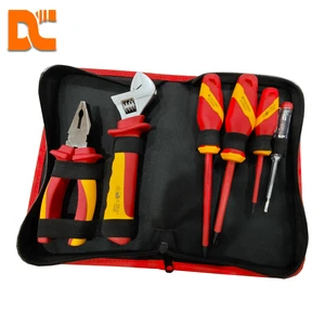 Professional 6PCS VDE Insulated Tool Set INSULATED TOOL SET to Prevent Electric Shock