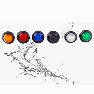 12V-24V 3 LED Truck Edge Light Signal Light Truck Bumper Indicator Light Safety Contour Edge Light Accessories