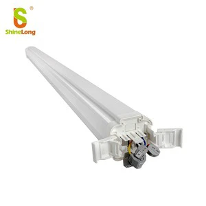 Adjustable tri-proof LED light 3000K-5000K CCT switchable 3-wattages-in-1 LED linear Tri-proof IP66 light