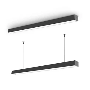 Hot Sale Fixture Modern Design Lamp Lighting 150lm/w Linkable1200mm Surface Mounted LED Pendant Linear Light