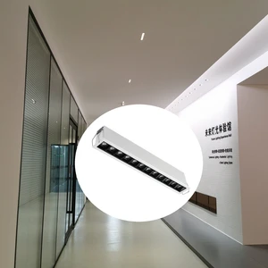10W Aluminum Tunable CCT Led Accent Lighting Grille Linear Spot Light For Show Room