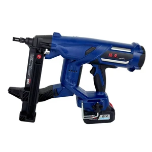 Toua DCCN40A Lithium Battery Concrete Nail Gun Nailer Woodworking Nail Gun Steel Rechargeable Door