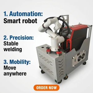MIG Welding Robot 6 Axis Collaborative Industrial Robotic Arm Motor Carbon Steel Stainless Steel Welding Factory Production Line