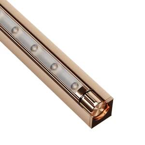 High-end cabinet LED contour lighting, adjustable beam Angle, 12V/24v surface mount, suitable for luxury kitchens