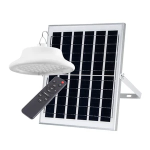 Solar Ceiling Light Chandelier Indoor Outdoor Courtyard Light Workshop Factory Shed Lamp Solar Lighting