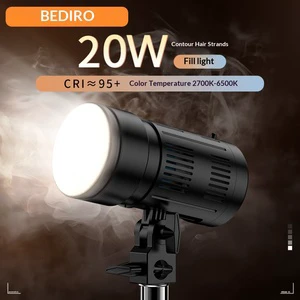 Strict Selection Hair Video Lights COB Spotlight Contour Fill Light Set High CRI 95+ 2700K-6500K IP65 Rated Mobile Phone Live