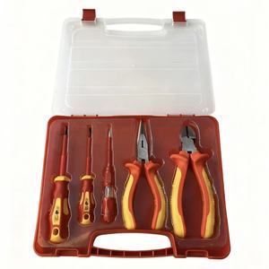 Voltage Resistant Multi-Combination Electrician Toolbox Set Insulation Maintenance Household Hand Tool Kits OEM