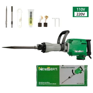 NEWBEAT Electric Pickaxe / High-Power Heavy Duty NBT-DH-65A 1240W Plug-in Electric Pickaxe