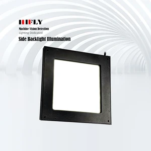 Flat Dome Shoadowless 100*100 mm LED Lights for Arch Surface Can Bottom Inspection