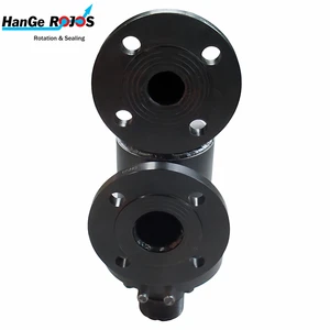 HanGe H265F Carbon Steel Welding Flange Connection Rotary Joint Polished Finish OEM/ODM Customized General Industry Swivels DN40