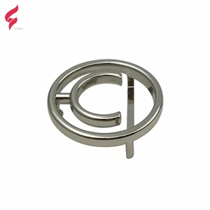 High Quality Wholesale Customizable Zinc Alloy Eco-friendly Lead Free Nickel Free Belt Buckle Embossed Logo Rectangle Different