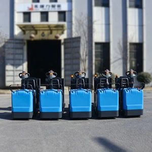 Comfort Low Level Order Picker with Casual Backrest and Body Shock Absorption System Electric Fulfillment Truck