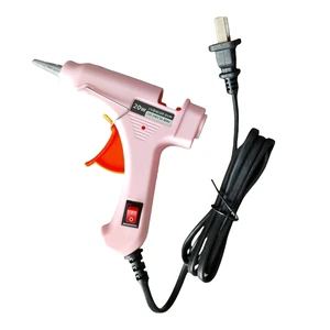 1 Set 20w Hot Melt Glue Gun With Glues Stick Industrial Craft Mini Guns Thermo Electric Heat Temperature Tool for Diy