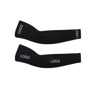 Unisex Adults Summer Cycling Arm Sleeves Cheap Wholesale Stylish Ice Silk Cooling Outdoor Sports Sets with Custom Logo Printed