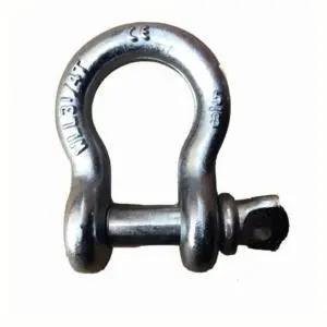 US Type Galvanized Anchor Shackles for Mining and Heavy Industry