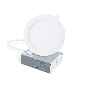 ETL ES (5005242) FCC Certified 4 Inch 9W 750lm LED Recessed Flat Slim Panel Light LIipai Pot Light