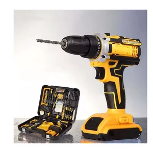 Multi-function Rechargeable Electric Hand Drill Kit Cordless Drill Machine Set Hand Wrench Tool Box Set Tools Kit Tool Sets