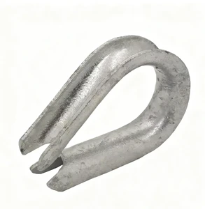 Hot Dip Galvanized Preformed Guy Grip Cable Thimble for Stay Rods