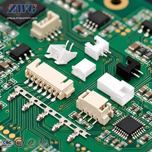 XH 2.5mm Pitch SMT PCB Wafer Connector 2~16 Pin Surface Mount for LED Lighting Home Appliance Consumer Electronics Board to Wire