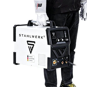EU Stock MIG MAG MMA LIFT TIG Welders Double Pulse No Gas Compact Welding Machine for DIY Workshop Stahl Werk MIG200DPP