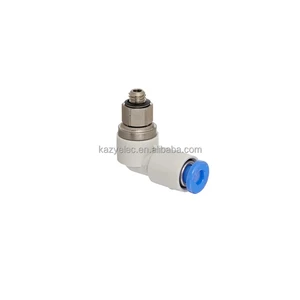 KSL06-M6 Rotary One-touch Fitting 90 Degree Male Elbow M6 Thread 6mm Tube Pneumatic Connector
