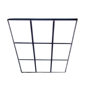 High Quality LED Waterproof IP55 Car Detailing Garage Lights Square Car Wash Bay Lighting Automotive Workshop 12-Grid